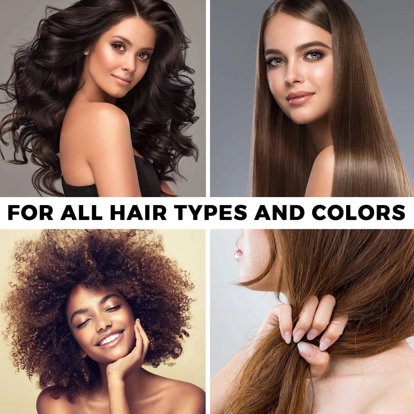 Champú Natural 3 En 1 Cobertura Canas Tinte Instantáneo Sin Daño Cabello