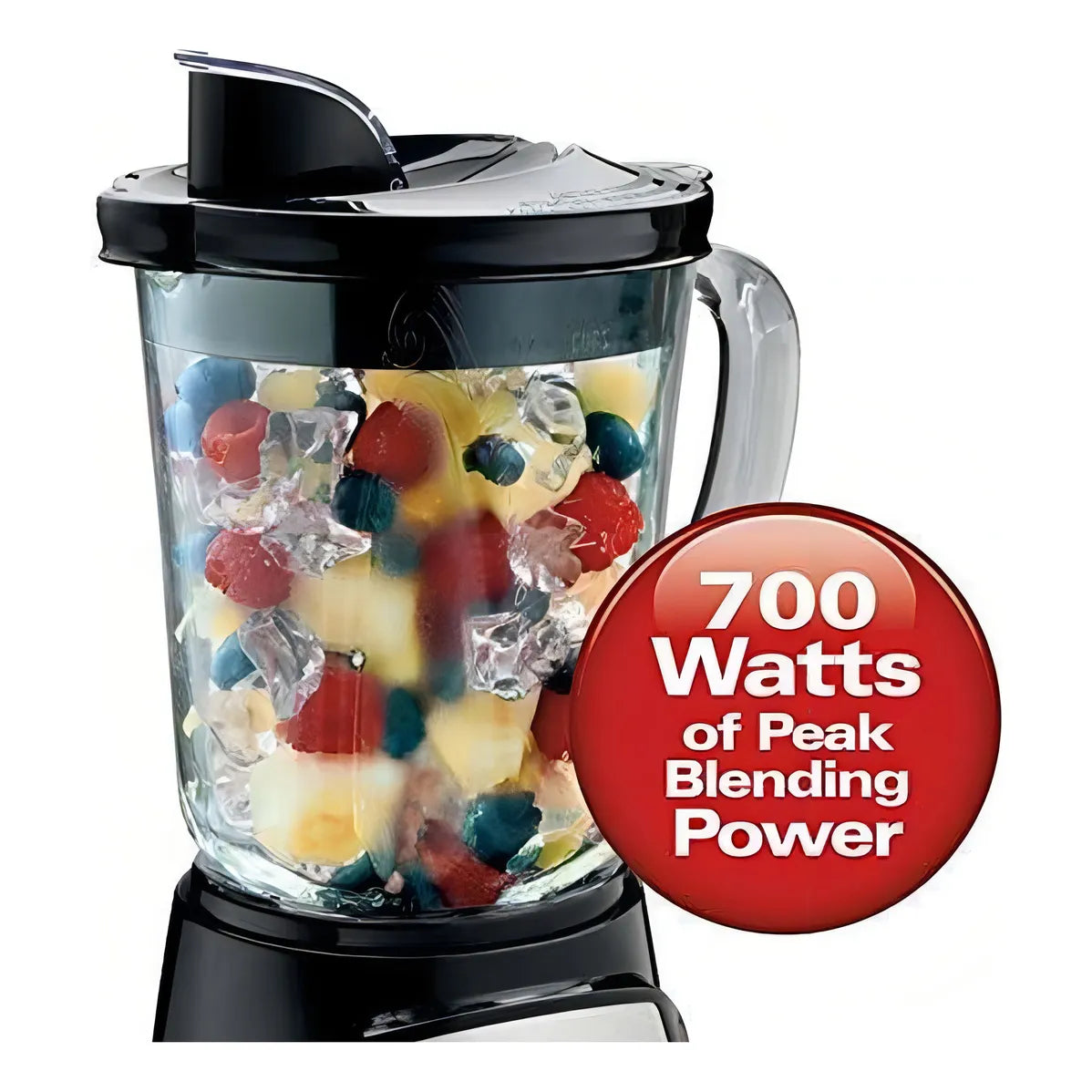 Licuadora Hamilton Beach 58148a 40 Onzas Black And Stainless Potente Y Versatil