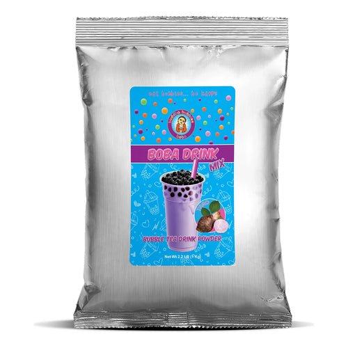 Polvo Taro Boba Para Bebidas Sabor Suave 200 Gr Importado