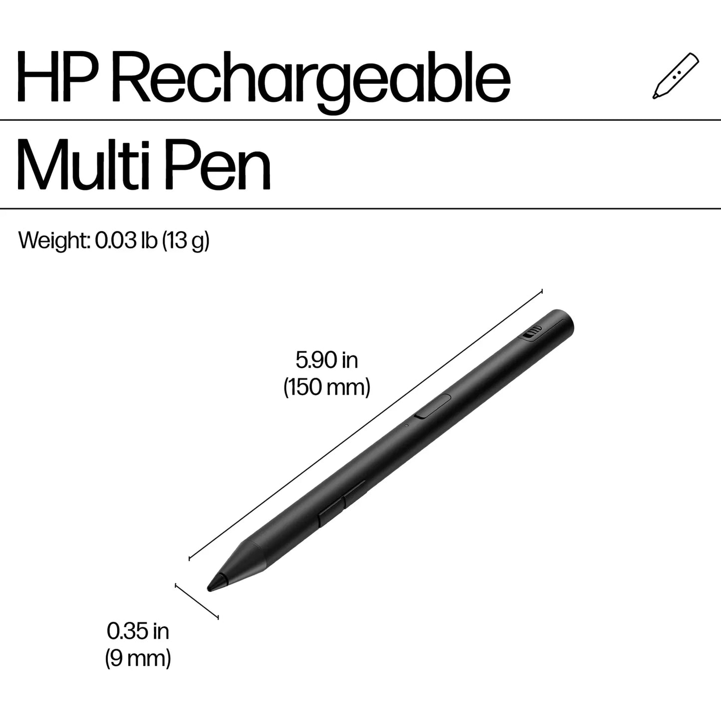 Bolígrafo Recargable 700 Multifuncional Compatible Con Dispositivos Carga USB-C