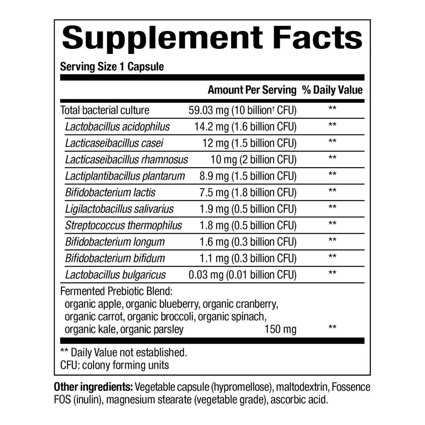 Whole Earth Sea Alimentos Integrales Prebioticos Probioticos Enzimas Digestivas 60 Capsulas