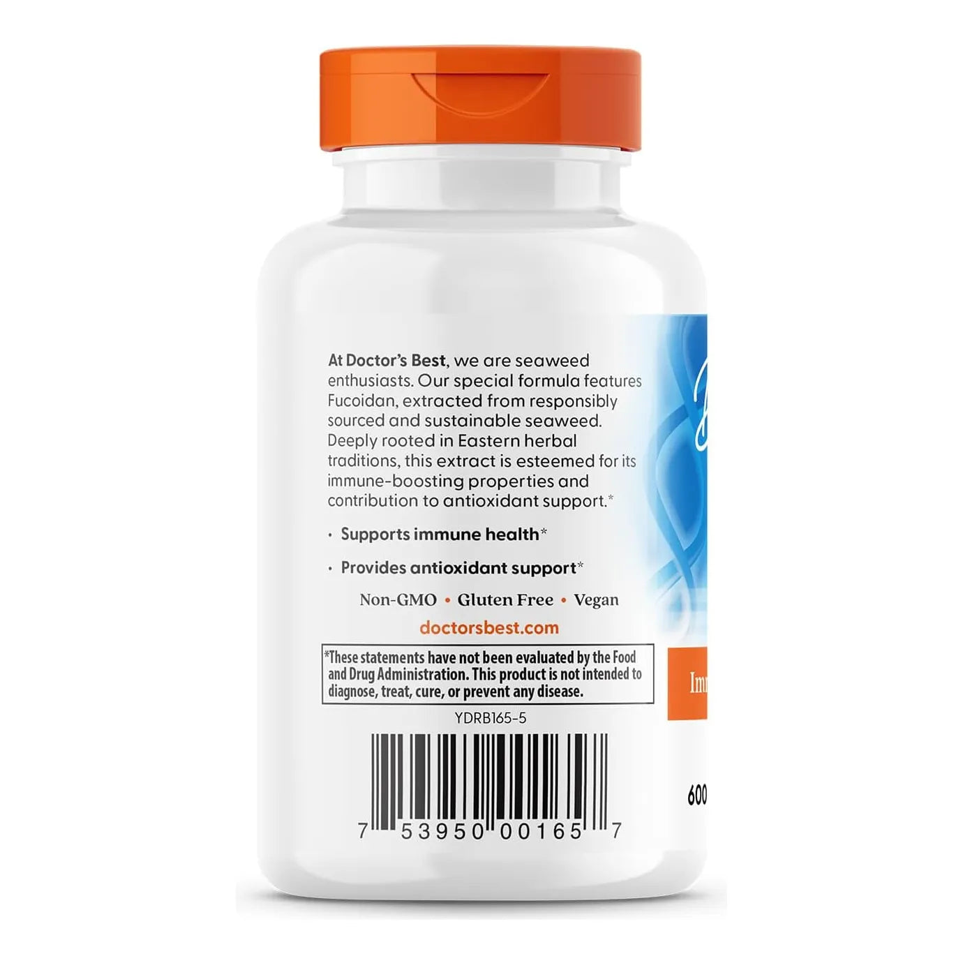 Fucoidan 70 60 Capsulas Vegetales Puro Sin Aditivos Vegano Sin Gluten