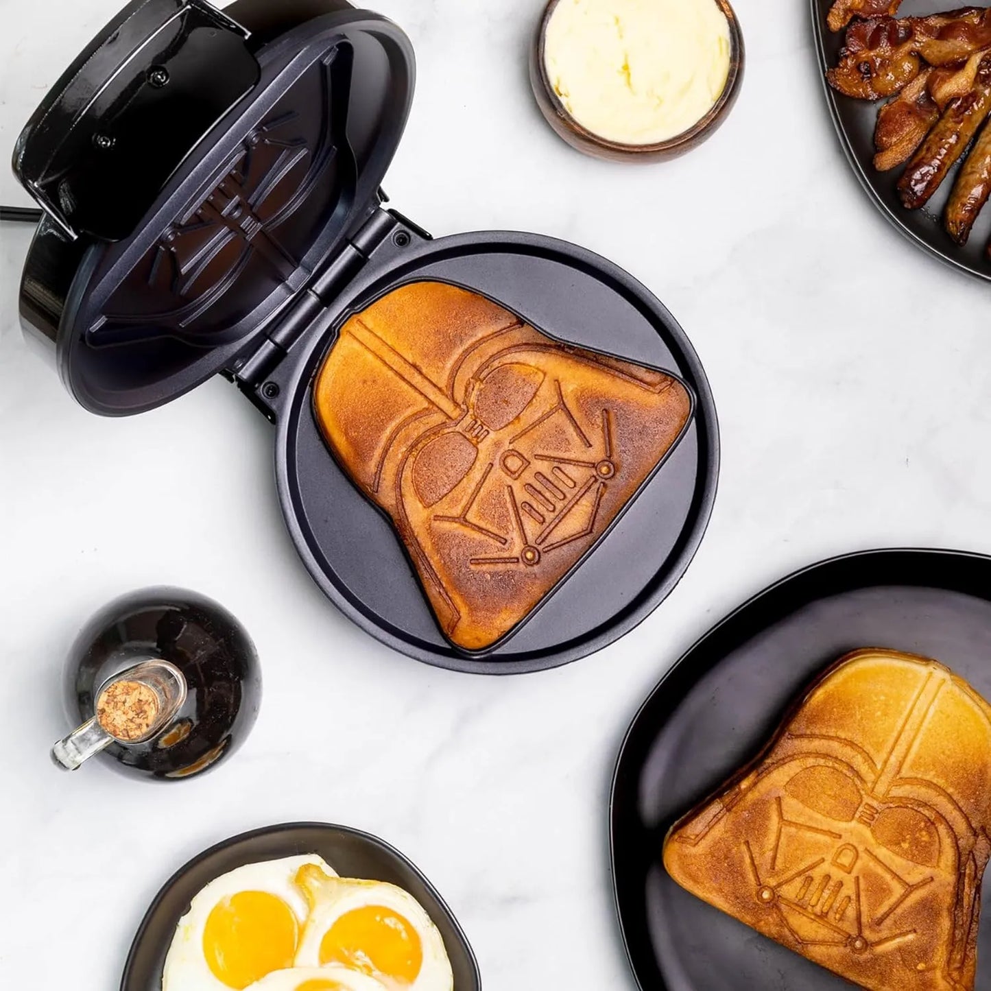 Maquina Para Hacer Gofres Darth Vader Plancha Waffles Star Wars