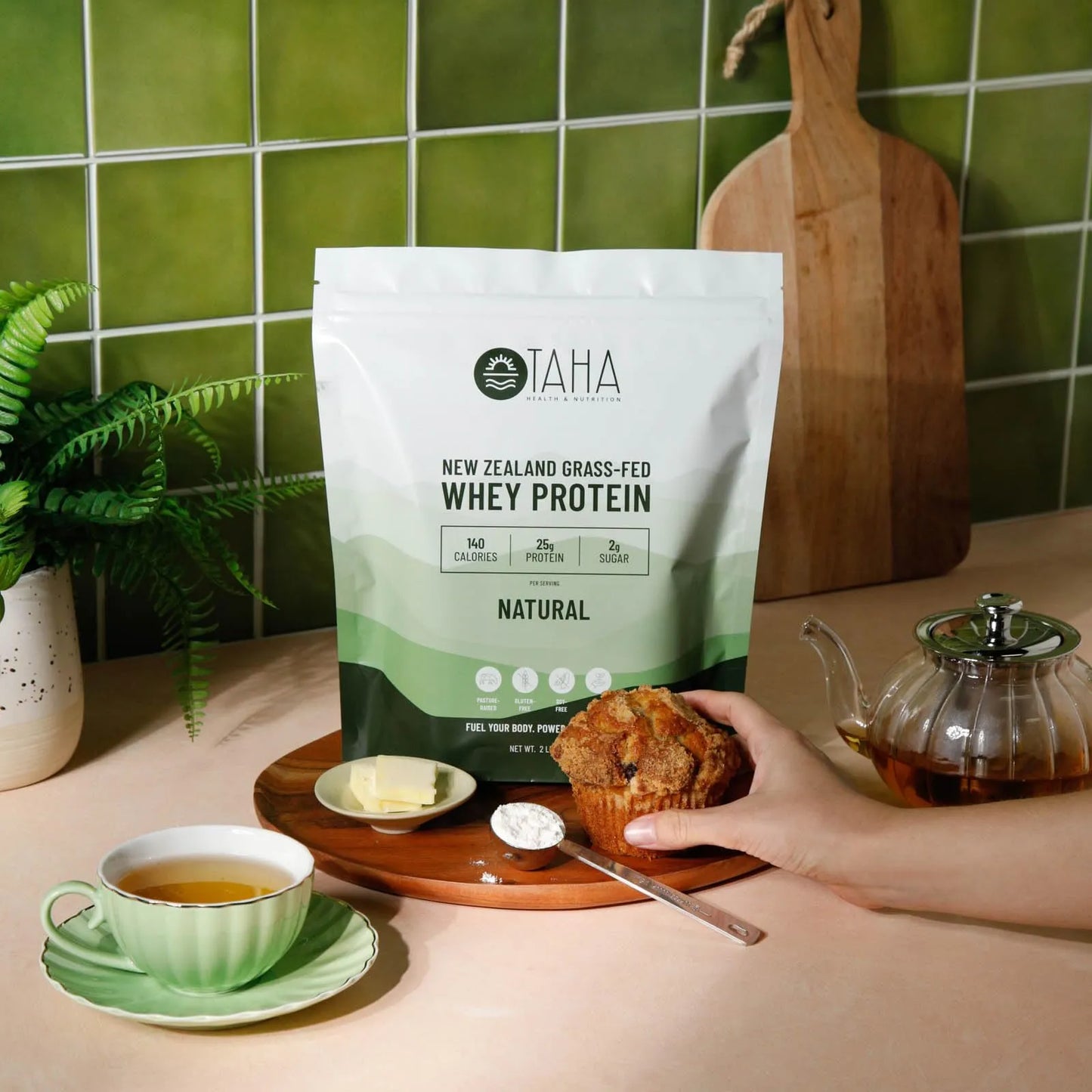 Proteina De Suero Natural En Polvo 25 Gramos Cero Sabor 140 Calorias
