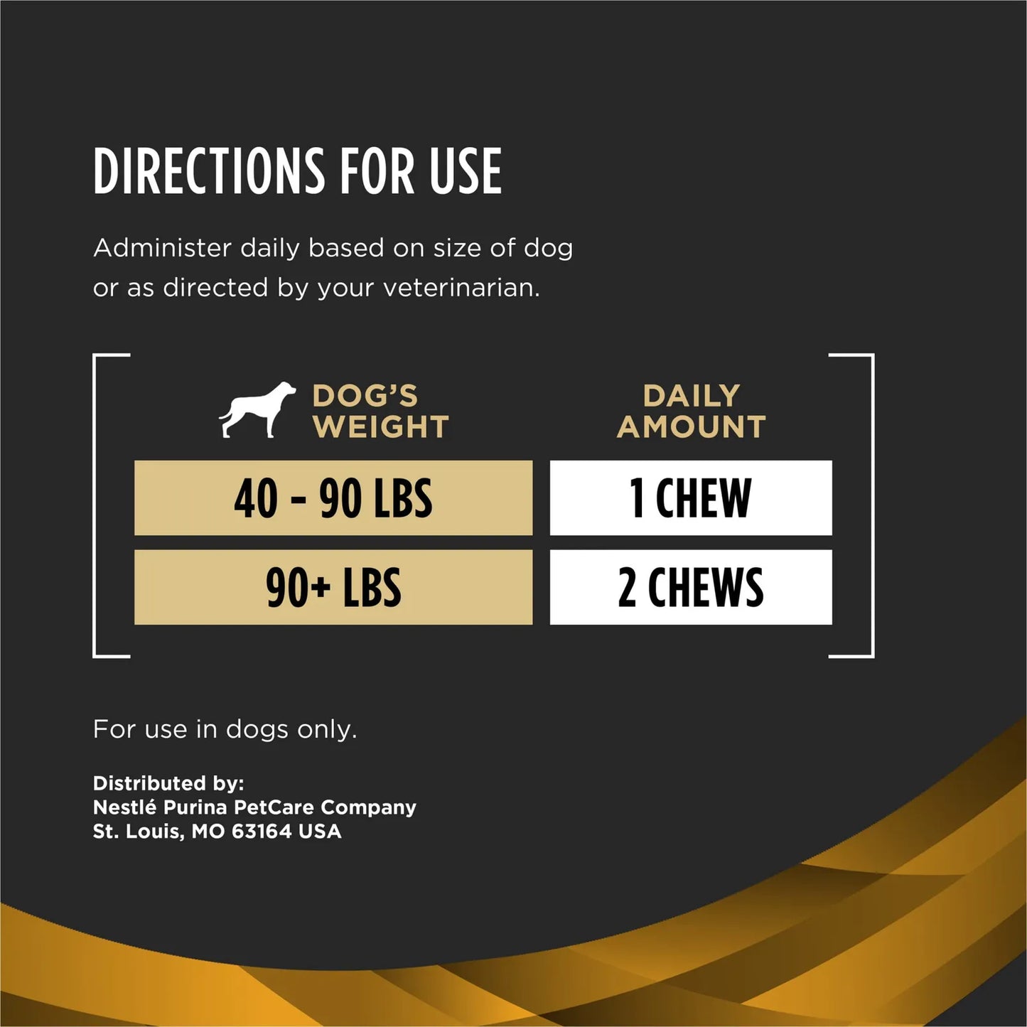 Purina Pro Plan Suplemento Articular Perros Grandes 150g Movilidad Y Alivio