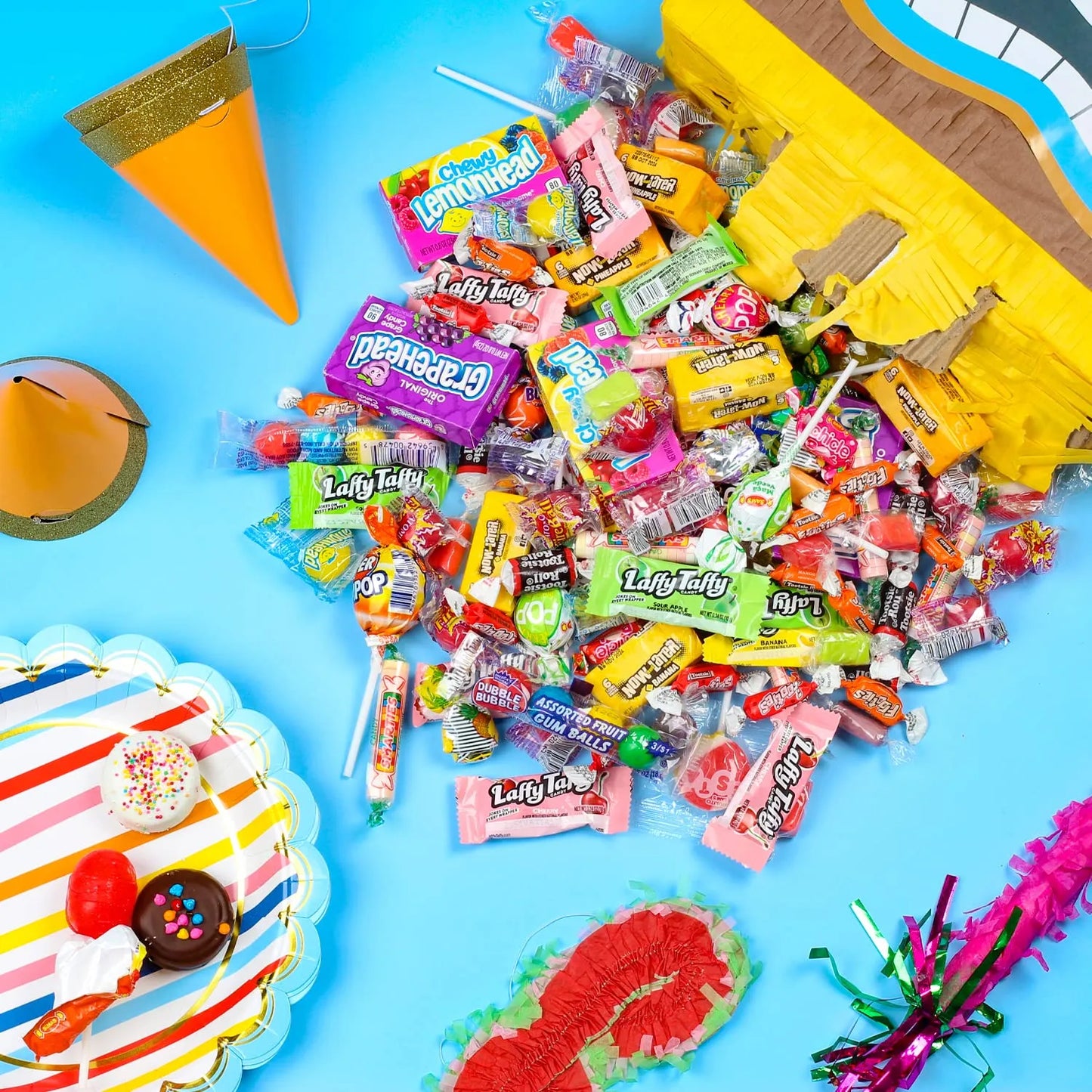 Variedad De Dulces Para Fiesta 1.8kg Fire Balls Airheads Y Más