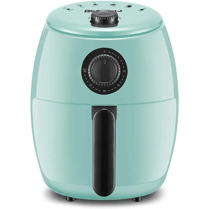 Freidora De Aire Sin Aceite Elite Gourmet 2L 1400W Cocina Saludable Rapida