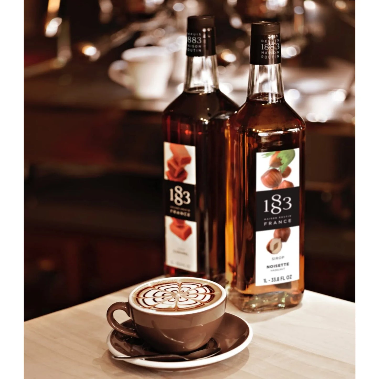 Jarabe De Chocolate 1883 Gourmet Sin Gluten Vegano 1 Litro