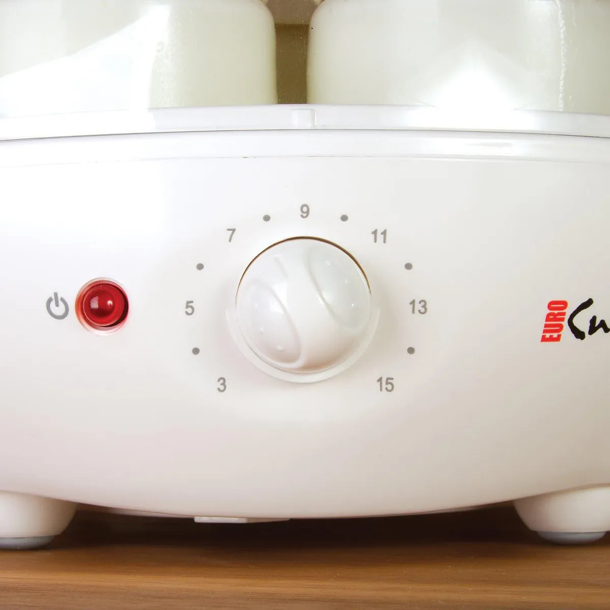Yogurtera Automática Euro Cuisine YM100 Con Tarros De Vidrio Yogur Natural Casero