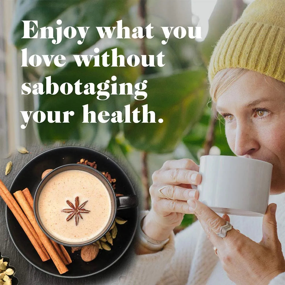 5 Sparrows Mezcla Chai Latte Especiado Sin Azúcar Keto Stevia 10 Onzas