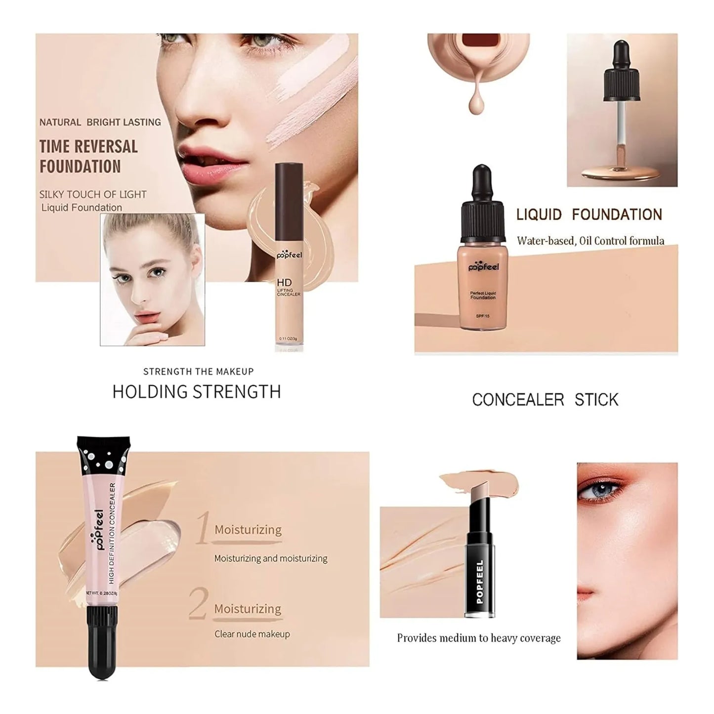 Kit De Maquillaje Todo En Uno Melemando 27 Piezas Profesional Y Portátil
