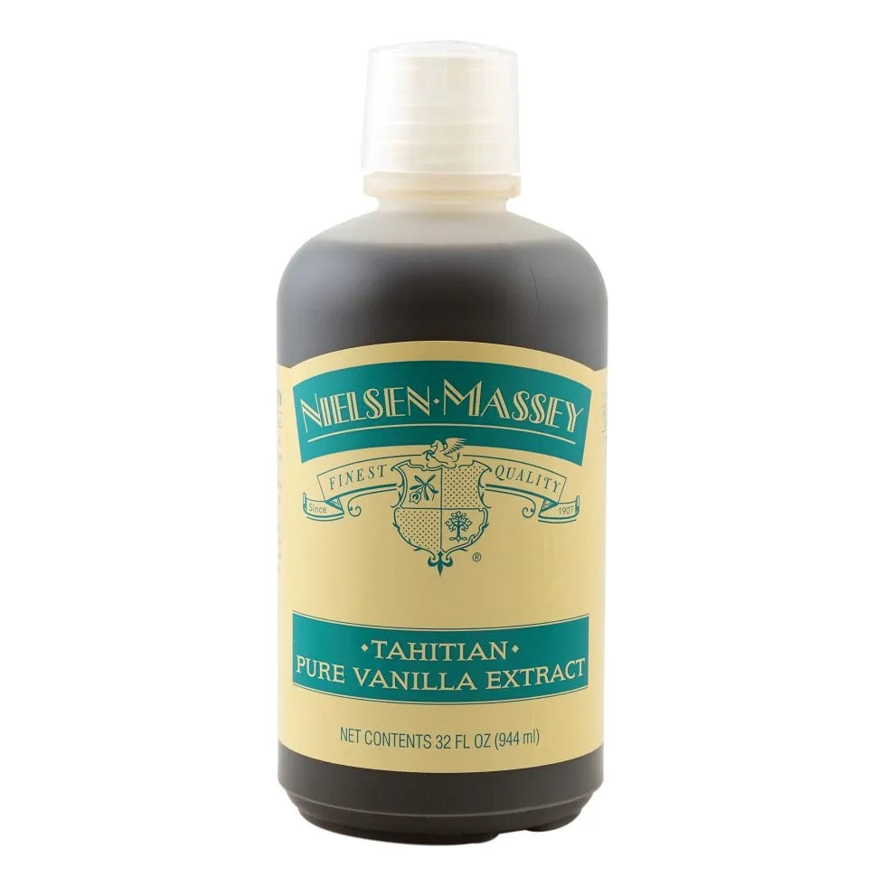 Extracto De Vainilla Pura De Tahití Nielsen Massey 946 Ml Para Hornear Y Cocinar