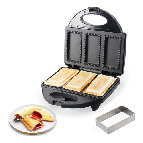 Maquina Electrica Compacta Para Pasteles De Bolsillo Con Cortador Antiadherente