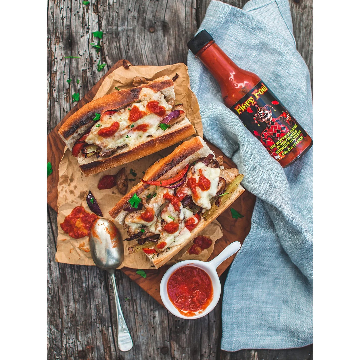 Salsa Picante Extrema Fiery Fool 148ml Carolina Reaper Hot Ones