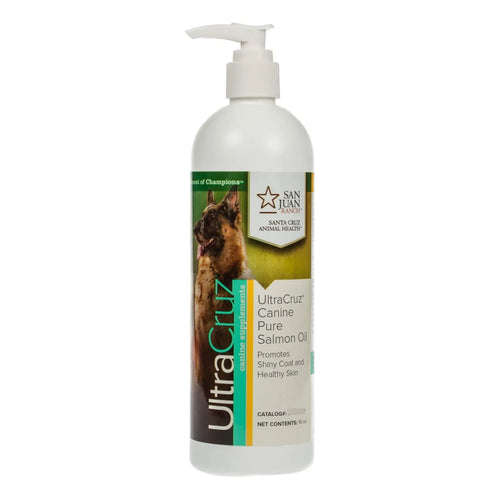 Aceite De Salmon Puro Para Perros 473 Ml Suplemento Omega3 Pelaje Brillante