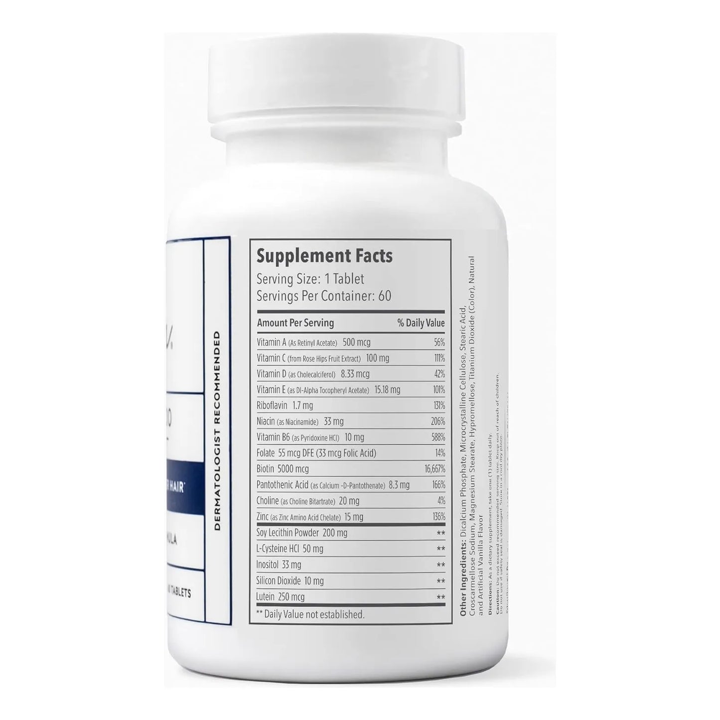 Multivitaminico Elon Matrix 5000 Para Cabello Piel Y Uñas Con Biotina Y Vitaminas