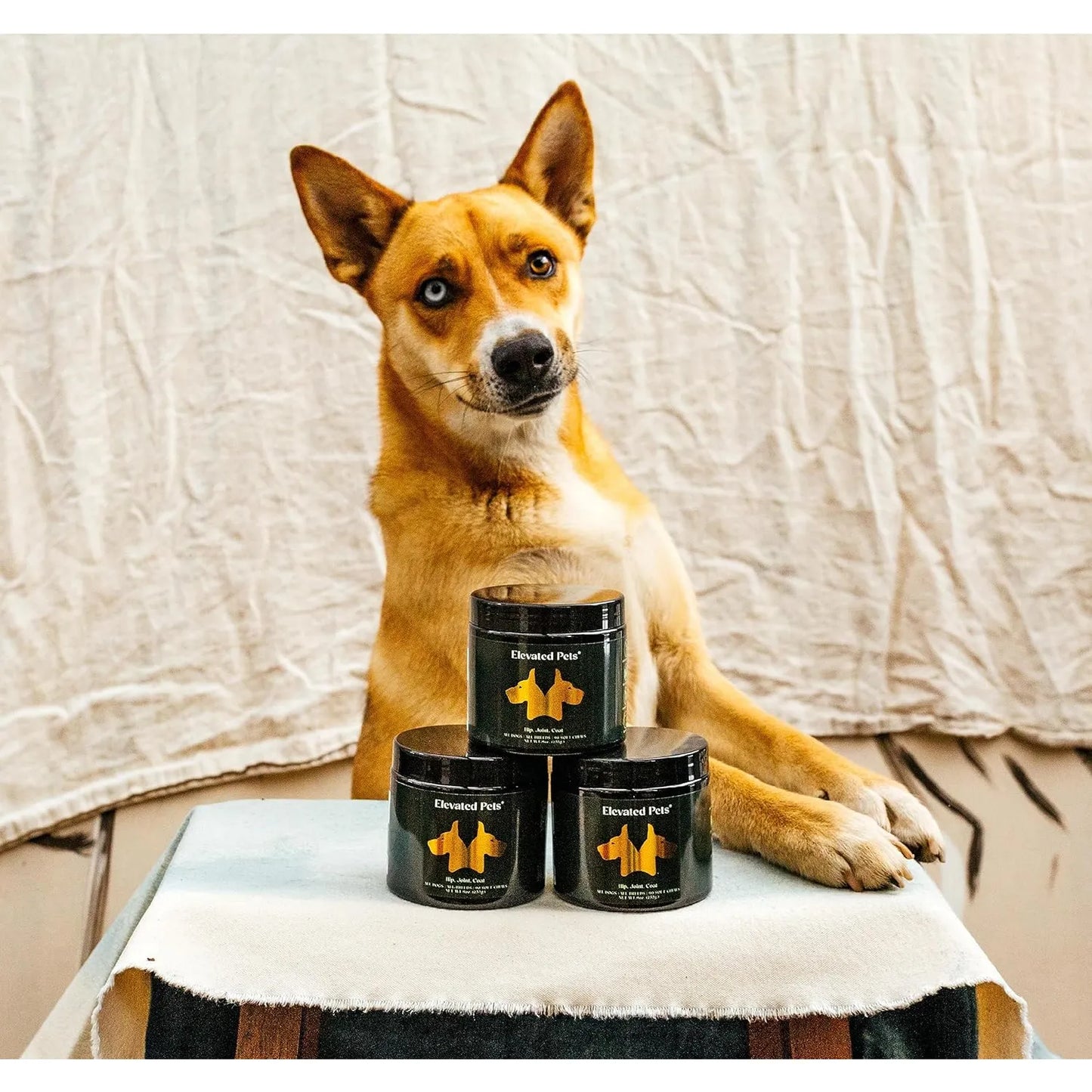 Golosinas Saludables Omega 3 Aceite De Pescado Para Perros Con Glucosamina Y Vitaminas