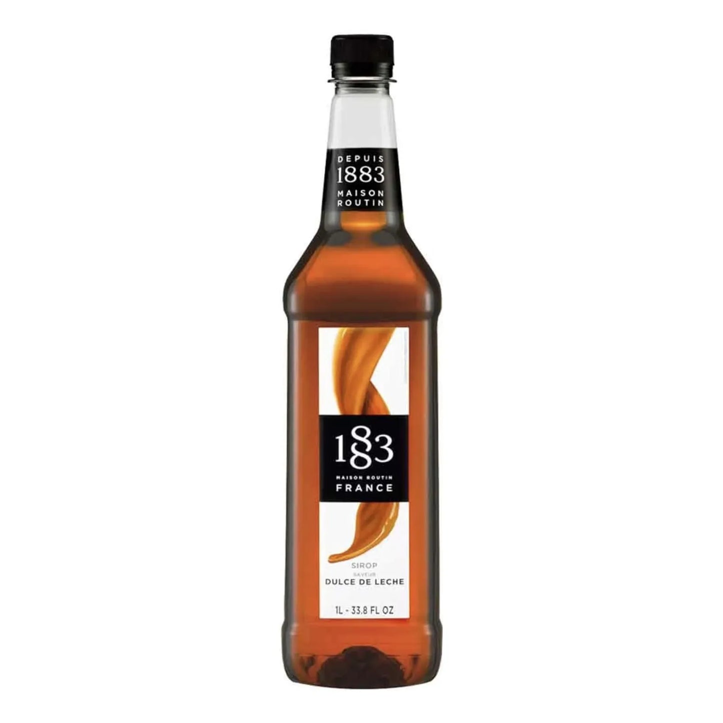 Jarabe 1883 Dulce De Leche 1L Para Bebidas Calientes Y Frias Sabor Premium