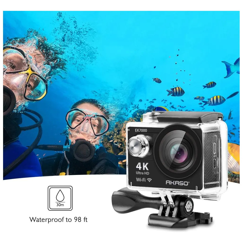 Akaso Ek7000 4K Wifi Ultra HD Cámara De Acción Impermeable Con Control Remoto