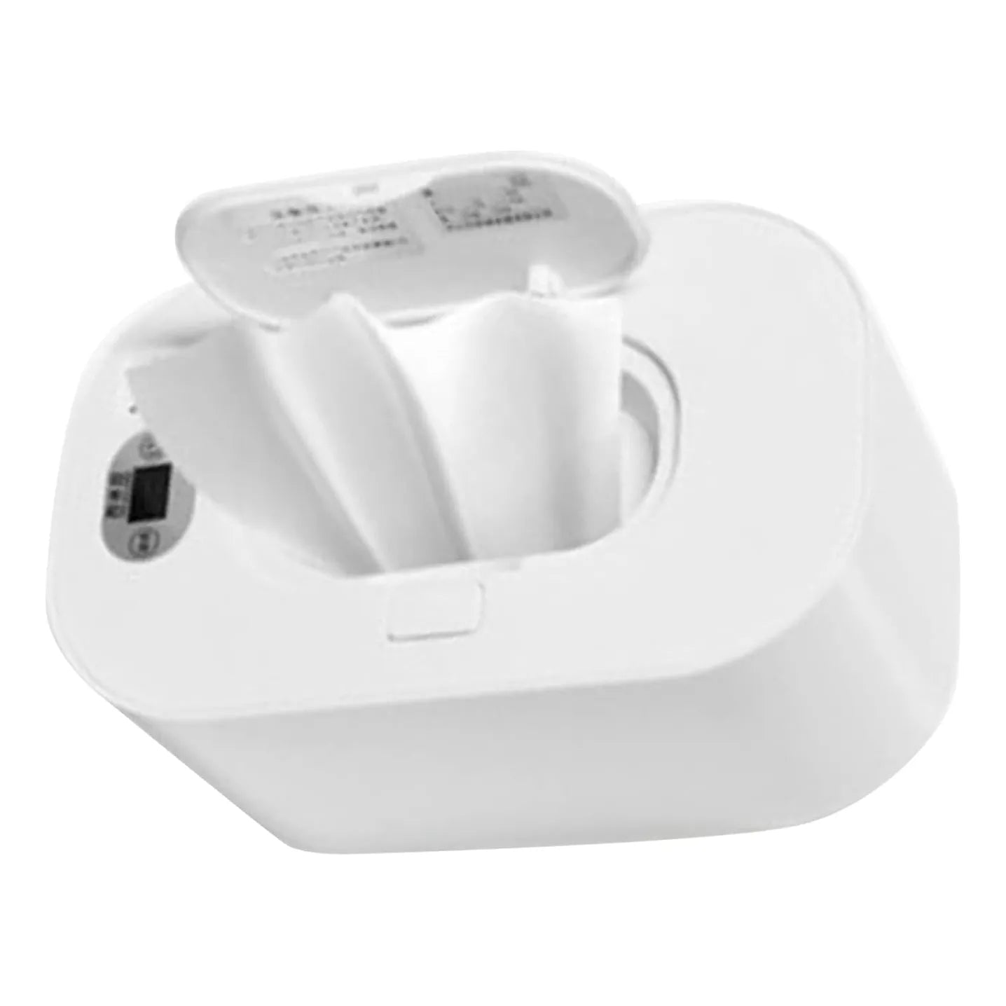 Calentador De Toallitas Para Bebés Dispensador Húmedo Esencial Con Control De Temperatura