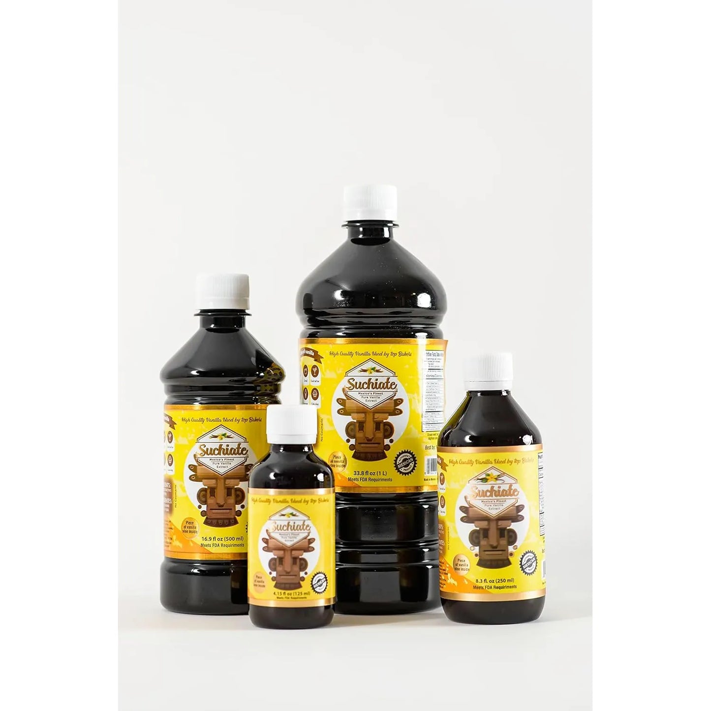 Extracto De Vainilla Mexicana Pura 1 Litro Para Hornear Y Postres