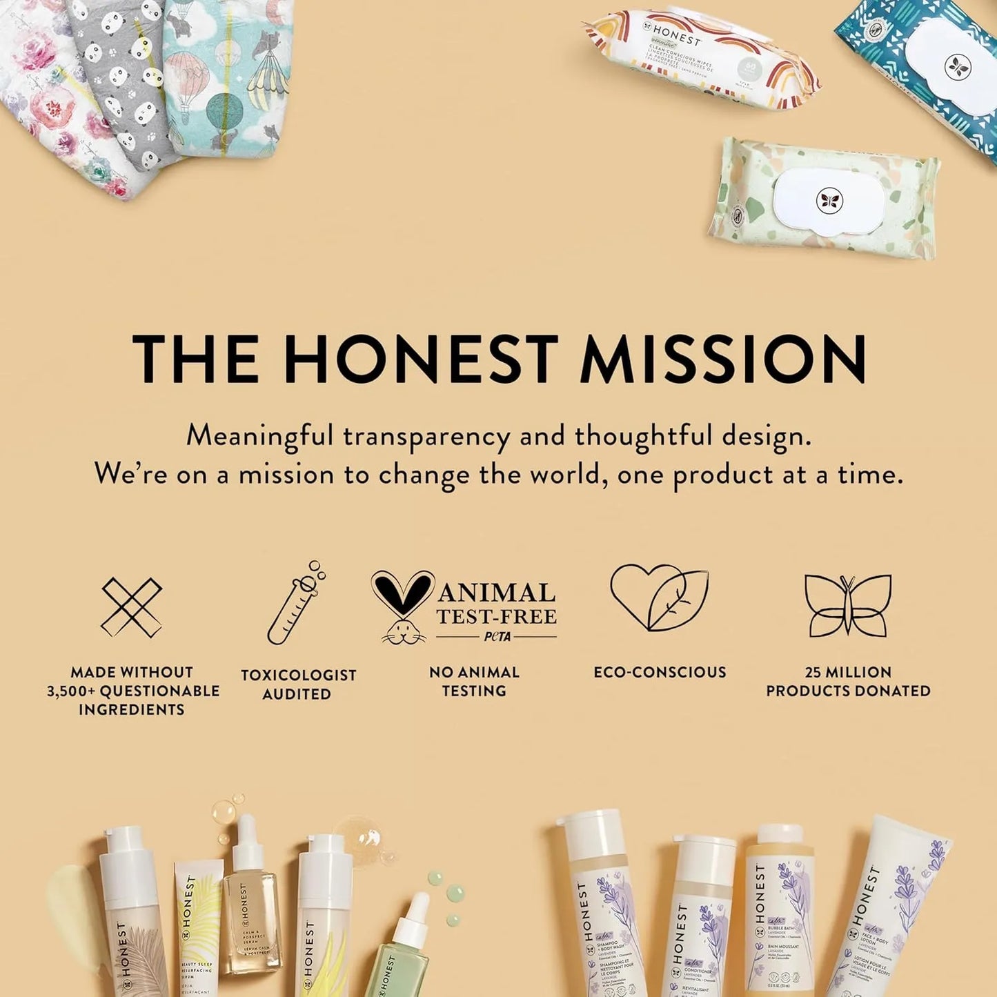 Acondicionador De Lavanda Calmante The Honest Company Cabello Suave Y Nutrido
