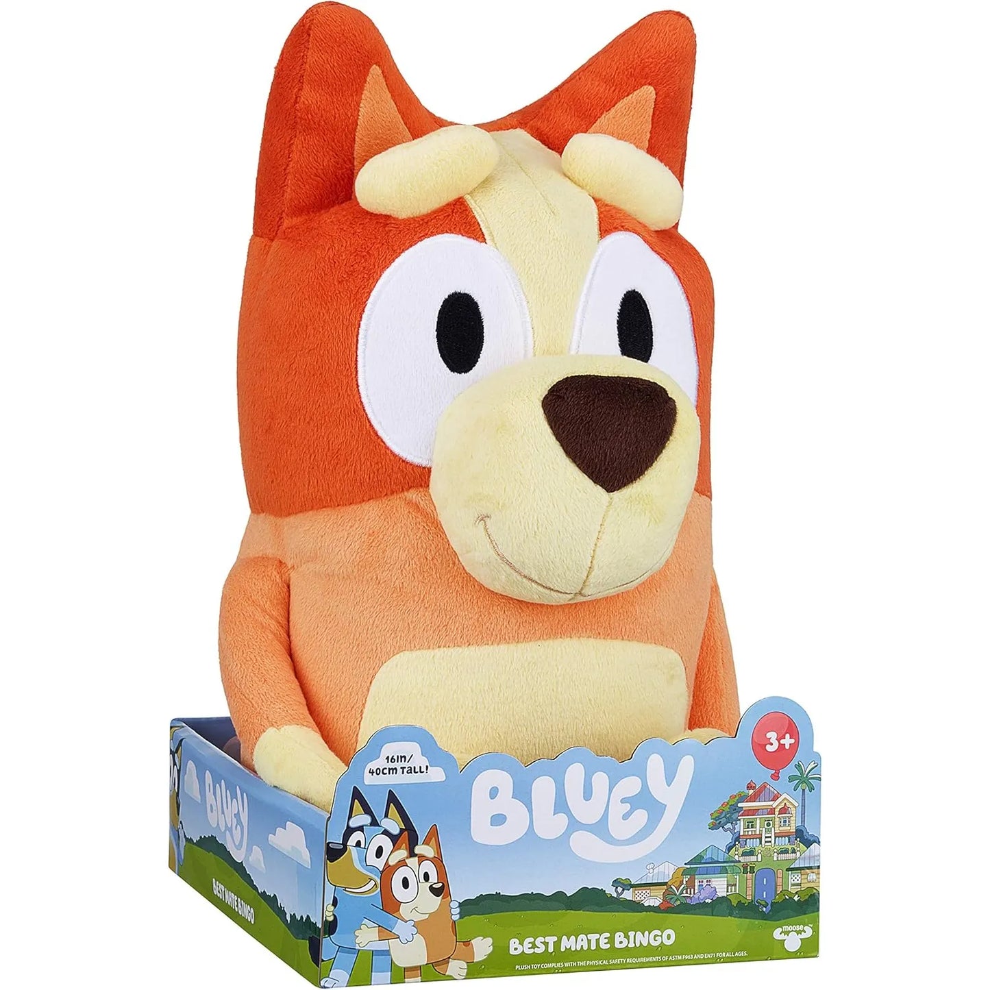 Peluche Jumbo Bluey S2 Bingo Multicolor 40 Cm Importado Regalo Perfecto