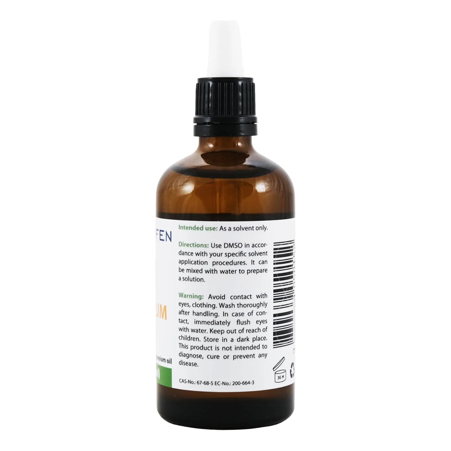 Aceite DMSO Y Magnesio Alta Pureza 100 Ml Grado Farmaceutico