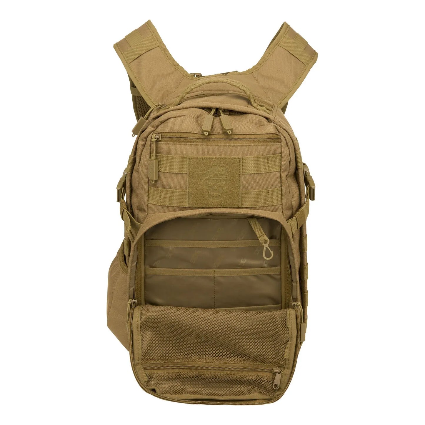 Mochila Táctica Resistente Con Múltiples Bolsillos Y Respald
