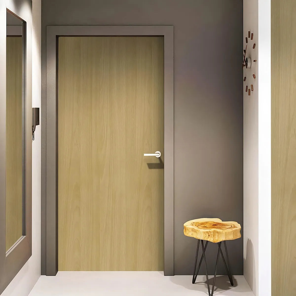 Papel Tapiz Grano Madera Arce Autoadhesivo Heroad Renovacion Instantanea