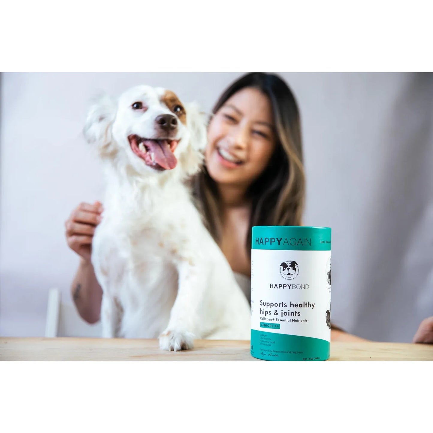 Suplemento De Colageno Para Perros Con Higado De Vaca Cuidado De Caderas Y Articulaciones