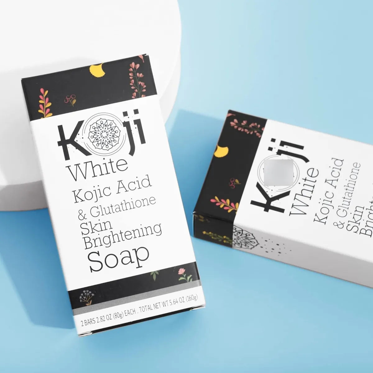 Jabon Iluminador Piel Acido Kojico Glutation 2 Barras Koji White