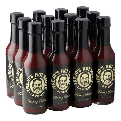 Salsa Picante Natural Trejo 12 Botellas 150 Ml Calor Medio Ingredientes Premium