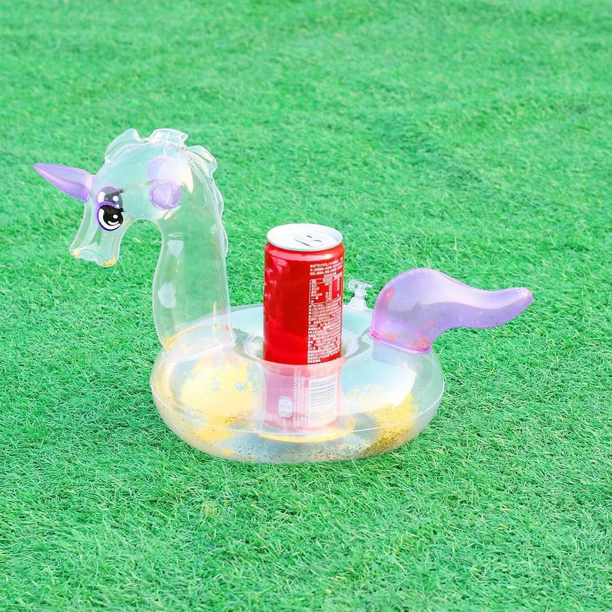 Portavasos Inflable 25 Unidades Con Bomba Para Fiestas En Piscina