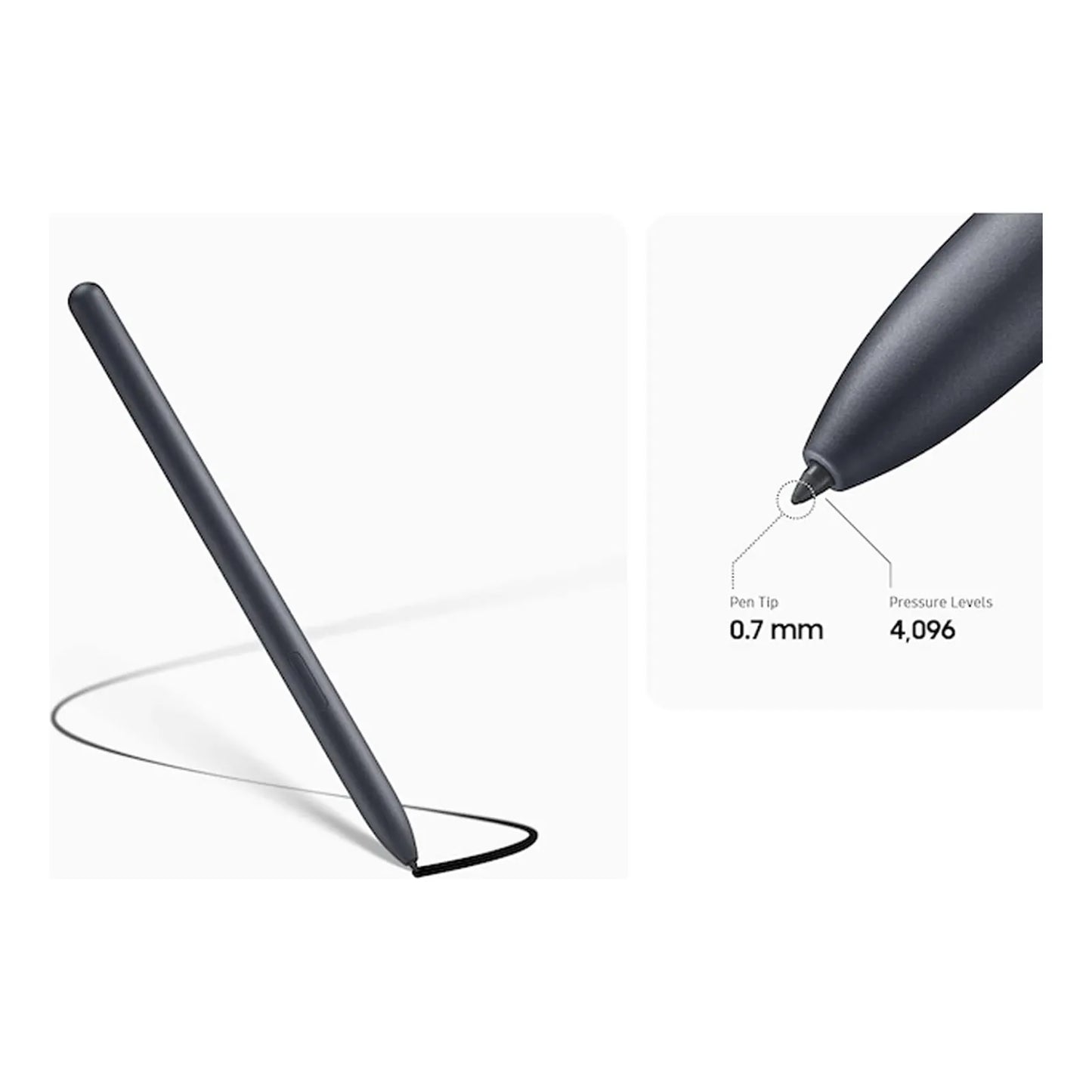 Lápiz Táctil Repuesto Galaxy Tab S7 FE Precisión Absorción Magnética 5 Puntas