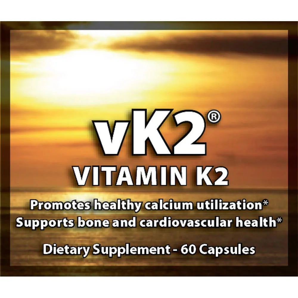 Pack De 2 Vitaminas K2 Mk4 Y Mk7 60 Cápsulas Total 120 Cápsulas