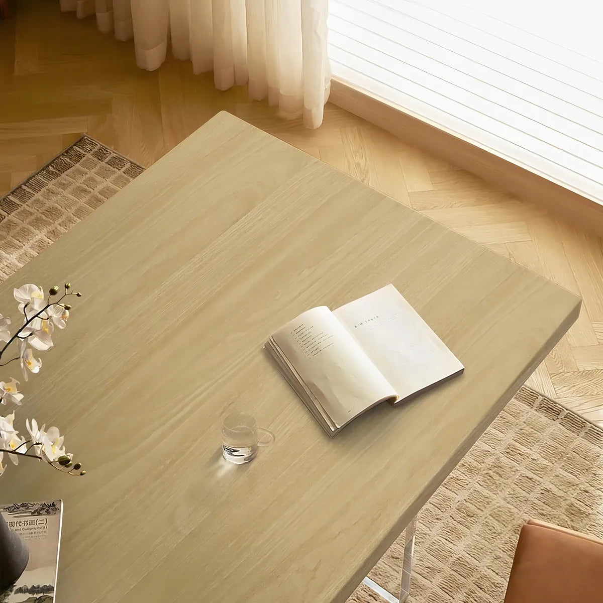 Papel Tapiz Grano Madera Arce Autoadhesivo Heroad Renovacion Instantanea
