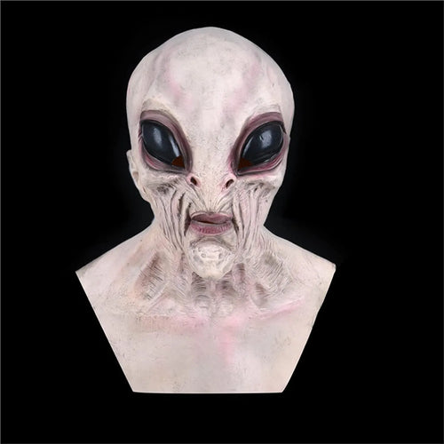 🔥Oferta anticipada de Halloween 50 % de descuento || Alien Funny Mask 👽 || 100% Real 💎