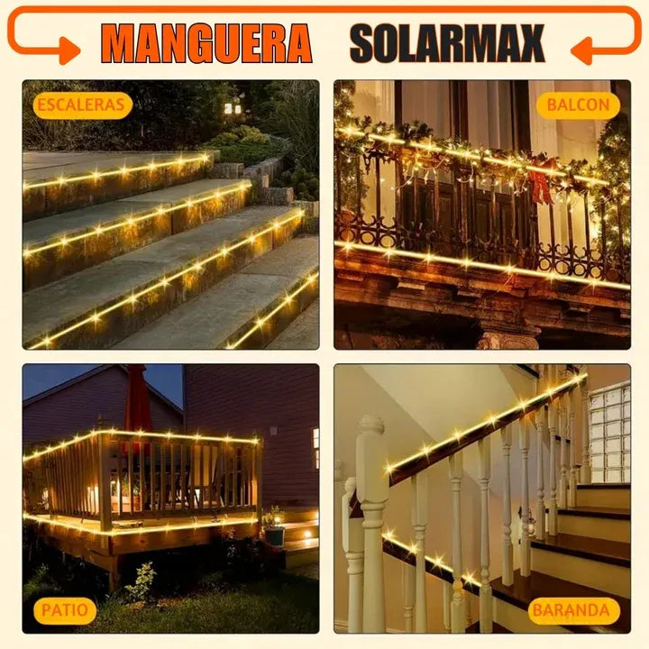 SolarMAXIUM®: La Magia de la Navidad en Tu Hogar 🎄💡10 MTS