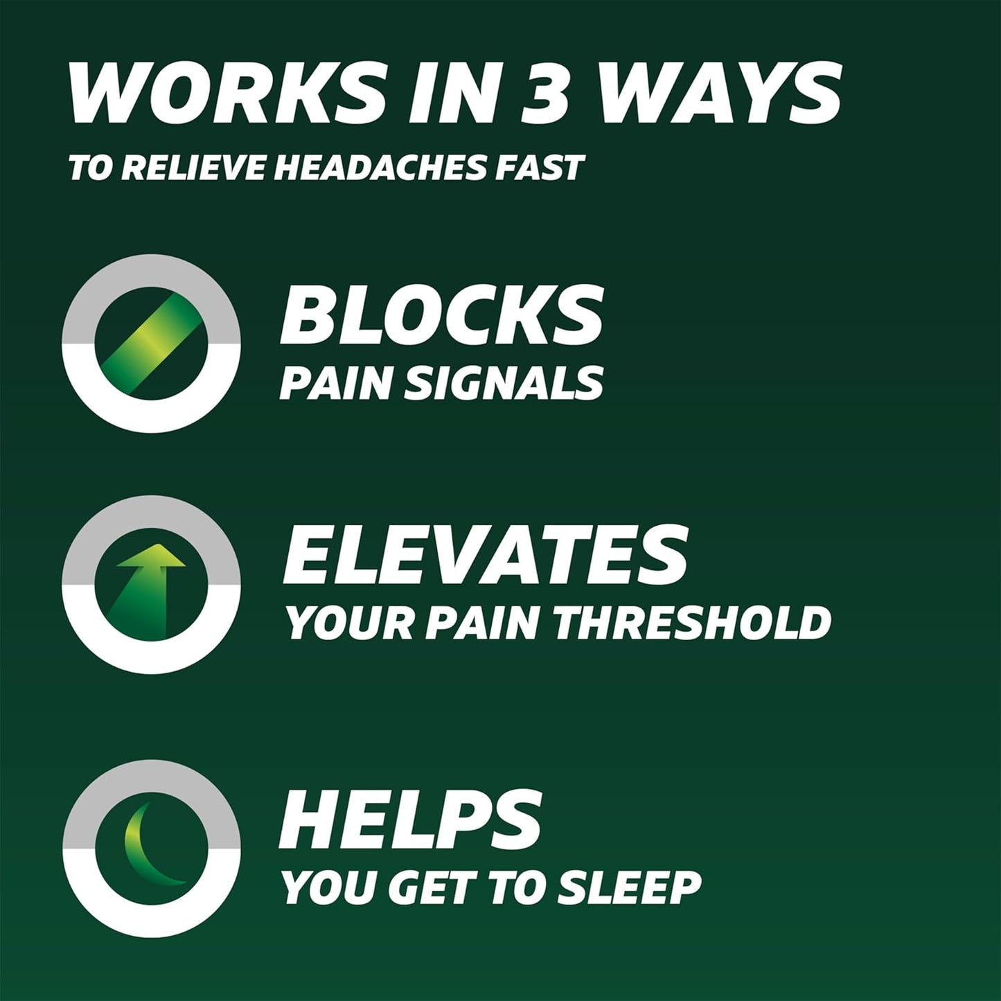 Excedrin PM Capletas Apoyo Nocturno 100 Unidades