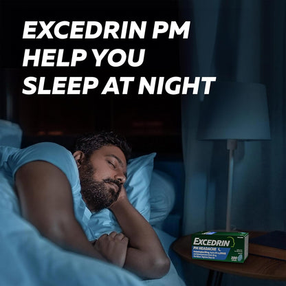 Excedrin PM Capletas Apoyo Nocturno 100 Unidades
