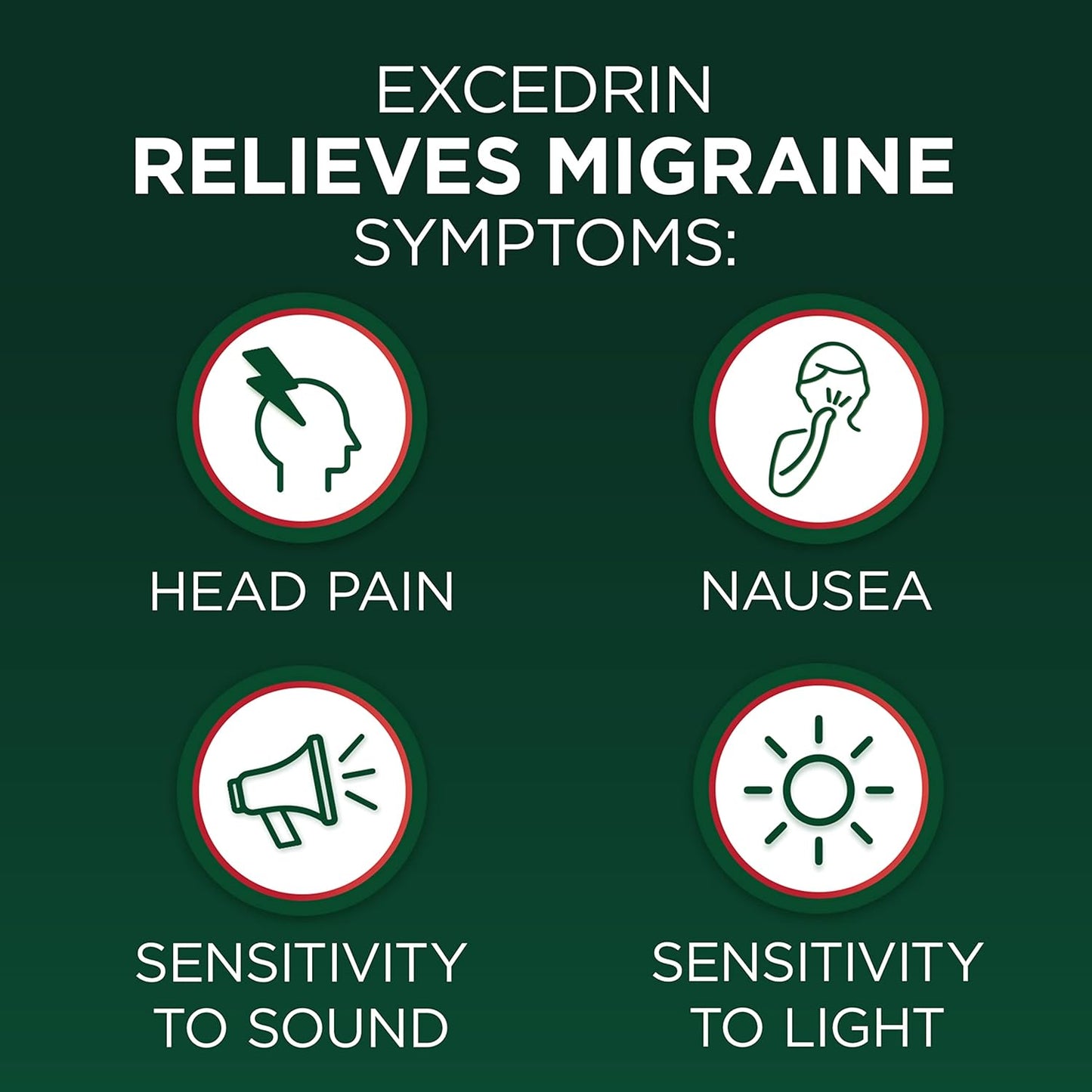 Excedrin Migraine Alivio Diario 100 Cápsulas
