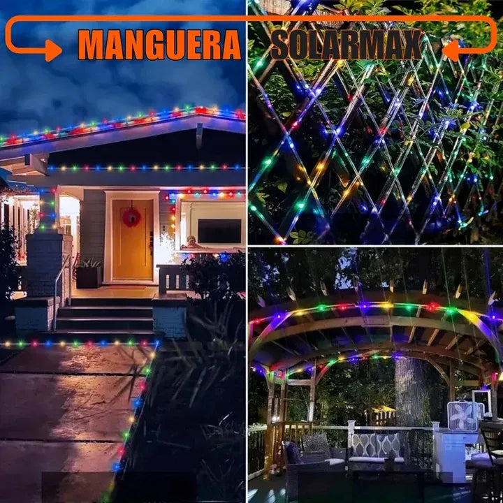 SolarMAXIUM®: La Magia de la Navidad en Tu Hogar 🎄💡10 MTS