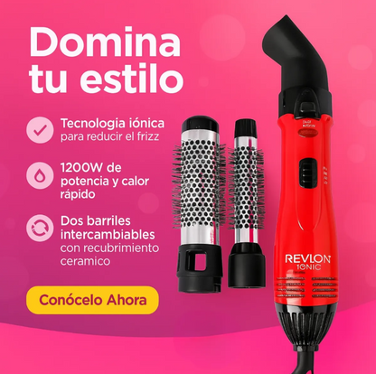 Kit De Aire Caliente Revlon Perfect Style De 1200 W | Estilo Rojo