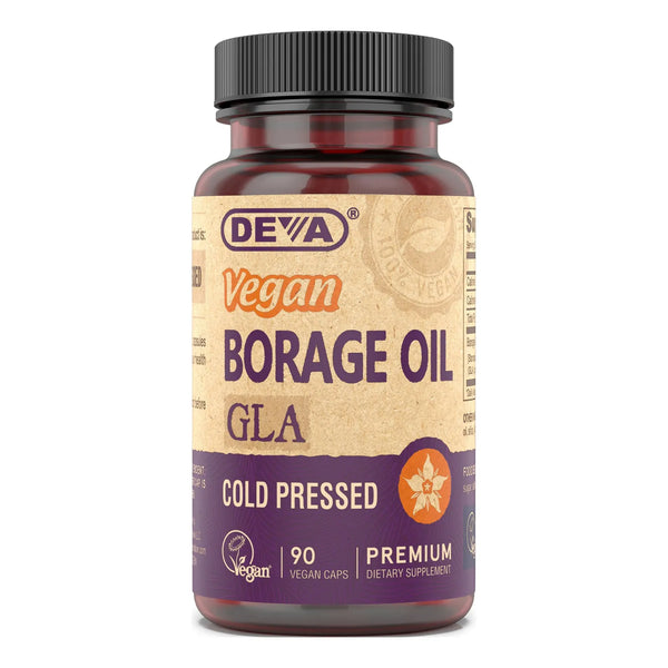 Aceite De Borraja 500 Mg Vegano Rico En Omega6 GLA Prensado En Frio 90 Tabletas