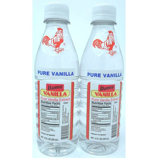 Extracto De Vainilla Mexicana Puro Botella 12 Onzas Paquete De 2