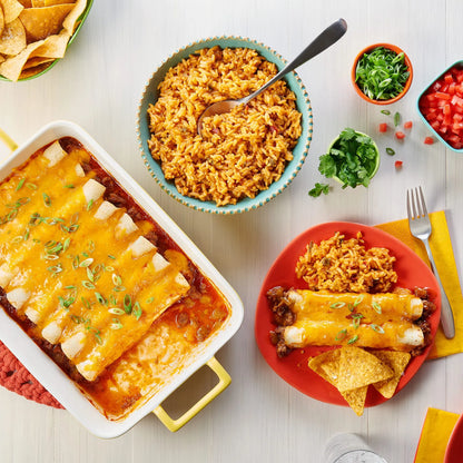 Salsa Enchilada Roja Caliente 10 Onzas Paquete De 12 Latas Auténtico Sabor Picante