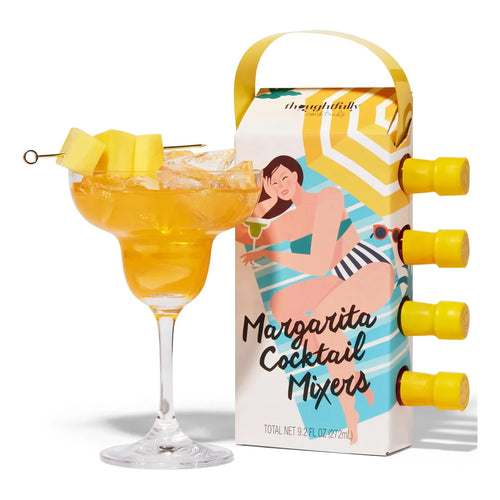 Juego Mezclador Margarita Sabores Naranja Fresa Mango Sandia Lima Listo Para Regalo