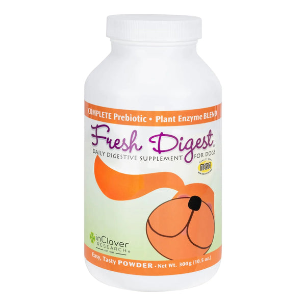 Fresh Digest Suplemento Digestivo Natural Para Perros Menos Gas Y Heces Saludables