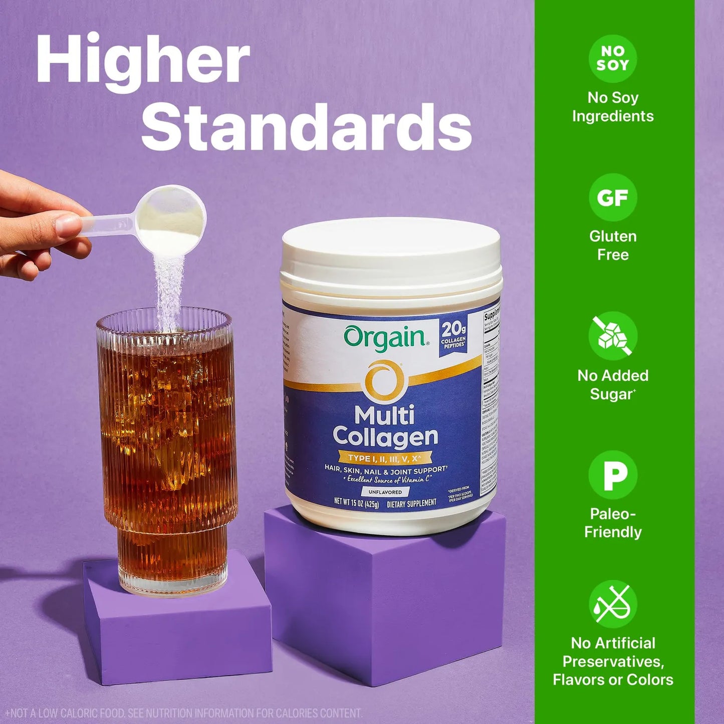 Polvo Hidrolizado De Colageno Multiple 20 Gramos Para Piel Cabello Y Articulaciones Con Vitamina C